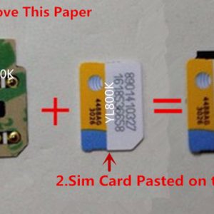 dhl 3m adhesive onesim/gnsim/gplte unlock card auto pop-up menu for 6 6s 7 8 x xs xr xsmax gevey