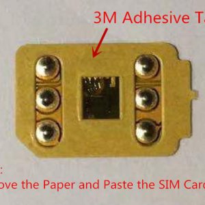 dhl 3m adhesive vsim v6 unlock sim card for ip6 6s 7 8 x xs xr xsmax 11pro 11pro max gevey pro