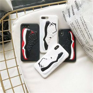 dhl matte silicone 3d basketball shoes pattern phone cover sports rubber frosted back case for iphone 11 pro max xs xr