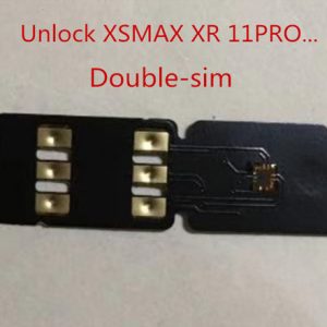 dhl new black double-sim unlock card with tmsi & iccid mode for iphone xr and xs max ios 13.x turbo sim gevey