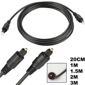 digital od2.2mm fibre optical audio toslink spdif cable lead 1m 3m 5m fiber cables for surround sound