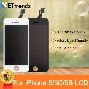 display for iphone 5 5s 5c se lcd screen assembly factory directly supply no dead pixel cold press frame dhl fast shipping