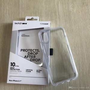 drop protective pure clear d3o soft tpu case cover for iphonexr/xs max with retail package