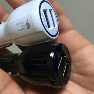 dual usb led fast car charger 5v 9v 12v for samsung s6 s7 edge note 4 5real fast car charger