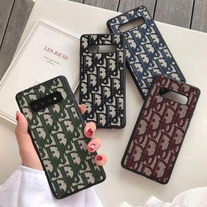 embroidery designer luxury phone case for iphone x xs max xr 8 plus 8 7 plus 7 6 6s brand smartphone cover for samsung s10 s9 s8plus not9 8