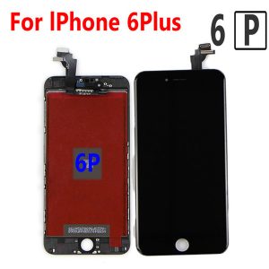 excellent quality lcd for iphone6plus lcd digitizer displaiy 6plus lcd 5.5inch screen assembly with bblack & white