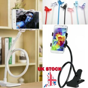 flexible long arm lazy stand clip holder for mobile phone tablet deskbeds uk