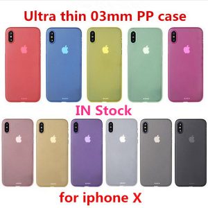 for iphone 11 pro max 0.3mm ultra thin slim matte frosted pp phone case transparent flexible case cover for iphone x xs max xr 8 7 6 6s plus