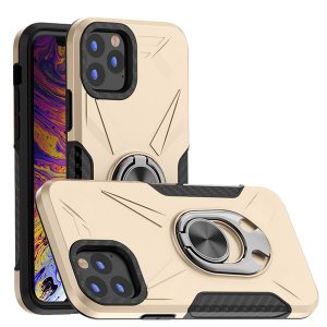 for iphone 11 pro max case pc tpu ring kickstand shock absorption protective for samsung note 10 pro phone case opp bags c