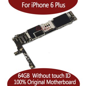 for iphone 6 plus mainboard 100% original unlocked for iphone6 plus 16gb 64gb motherboard without touch id function good quality