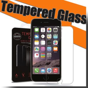 for iphone 6 tempered glass screen protector film for i5 iphone 6 6s galaxy s6 s6 edge note 3 note 5 retail box