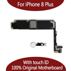 for iphone 8 plus 64gb/256gb motherboard with fingerprint ios system,for iphone 8 plus logic board mainboard with touch id