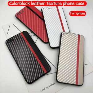 for iphone xs max phone case carbon fiber leather texture case cover luxury designer phone cases support 10pcs delivery