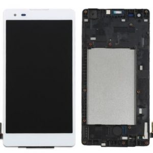 for lg tribute hd k6b f740 ls676 k200 x style l53bl l56vl touch screen digitizer lcd display with frame full assembly screen replacement