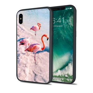 funda luxury ocean sea flamingo case for iphone 11 pro xs max xr 8 7 6s plus 5s se 5 case soft silicone cover.