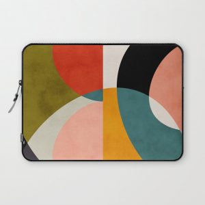 geometry shapes 3 Computer Cover by Ana Rut Bre - Laptop Sleeve - 13"