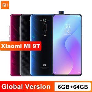 global version xiaomi mi 9t (redmi k20) 6gb ram 64gb smartphone snapdragon 730 octa core 4000mah pop-up front camera amoled 48mp