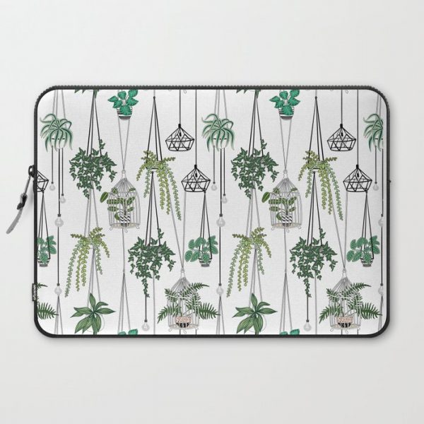 hanging pots pattern Computer Cover by Anyuka - Laptop Sleeve - 15"