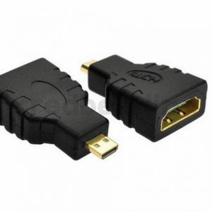 hdmi type a female to micro hdmi d male gold plated adapter converter connector dhl ing