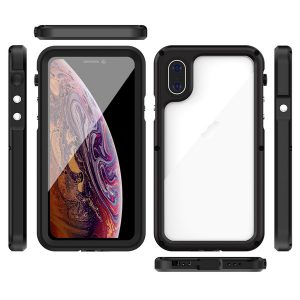 heavy duty protection doom armor metal aluminum phone case for iphone 11 pro max xr xs max 360 shockproof cover