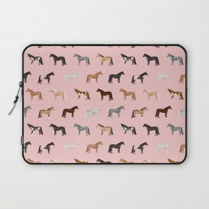 horses farm animal pet gifts Computer Cover by farmfriendly - Laptop Sleeve - 13"