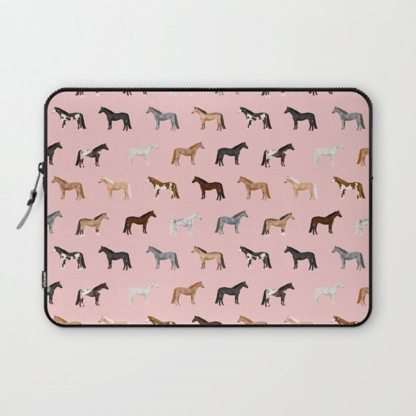 horses farm animal pet gifts Computer Cover by farmfriendly - Laptop Sleeve - 13"