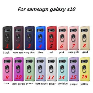 hybrid armor ring case for samsung a10e a20e a10 for motorola moto g7 play g7 power for lg k9 kickstand phone cover d