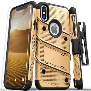 hybrid kickstand back cover with belt clip for iphone xs max x 8 7 6 plus lg stylo 4 g7 thinq samsung s8 s9 plus note 8 9