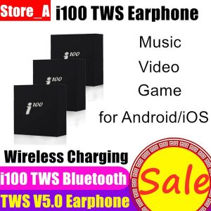 i100 tws earphone bluetooth sensor w1 h1 pop up window wireless charging air 2 headset earbuds headphone i20 i60 i80 i200 tws 20pcs