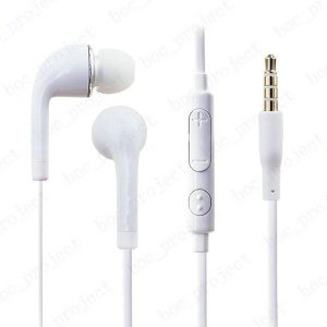 in-ear stereo earphone 3.5mm headphone headset with mic and remote for samsung s6 edge s5 s4 note5 note4 1000pcs/lot