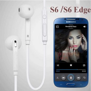 in-ear stereo earphone 3.5mm headphone headset with mic and remote for samsung s8 s7 s6 edge s5 s4 note 8 note5 note4