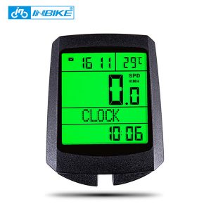 inbike 2019 new bike computer 5 language waterproof bicycle computer wireless mtb led smart odometer satch speedometer watch