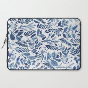 indigo scatter Computer Cover by Samantha Dolan - Laptop Sleeve - 15"