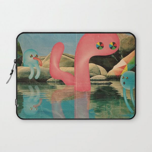 lago animato Computer Cover by Marco Puccini - Laptop Sleeve - 13"