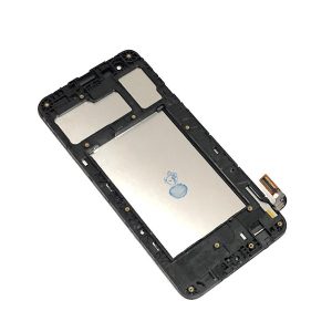 lcd display screen assembly for lg aristo 2 k8 2018 sp200 lm-x210m replacement parts with frame black