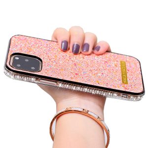 luminous bling bling shining diamond phone case for iphone 11 pro x xr xs max 8 7 6 plus glitter fancy case rhinestone fluorescent cover