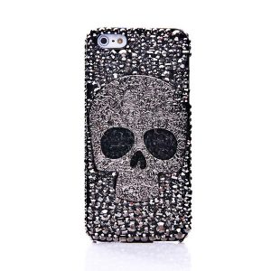 luxury phone case for iphonexsmax iphonexr xs 7/8plus 7/8 6/6sp 6/6s samsung s9p s8p s9 s8 note9 with cool skull case back cover