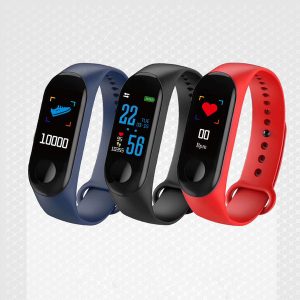 m3 smart wristband color screen usb charging bracelet heart rate blood pressure bluetooth bracelets smart band for android ios