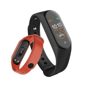 m4 smart band 4 fitness tracker watch sport bracelet heart rate blood pressure smartband monitor health wristband pk mi band 4 3