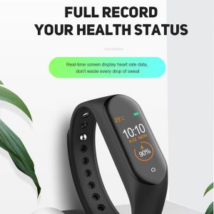 m4 smart band fitness tracker watch sport bracelet heart rate smart watch 0.96 inch smartband monitor health wristband