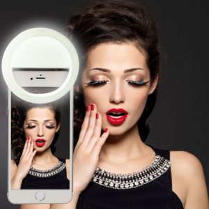 manufacturer charging led flash beauty fill selfie lamp outdoor selfie ring light rechargeable for all mobile phone ing