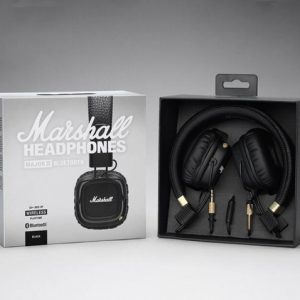 marshall major ii bluetooth headphone hifi bass headset rock earphone noise cancelling headphones over ear headphones