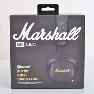 marshall mid anc marshall bluetooth headphones tune out with mid active noise cancelling headphone wireless noise reduction headset