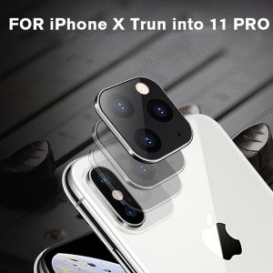 metal aluminum camera lens protector for iphone x xs max seconds change to iphone 11 pro max perfect size glass cover