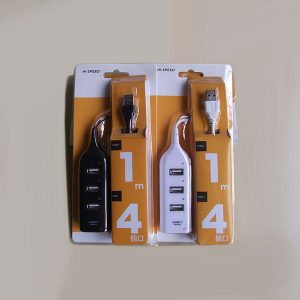 mini high speed 4 port usb 2.0 hub 60cm cable adapter for lappc computer lapperipherals accessories