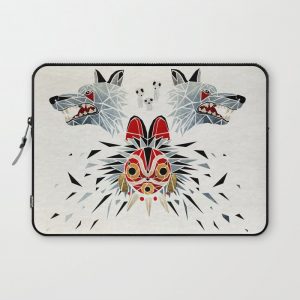 mononoke princess Computer Cover by Manoou - Laptop Sleeve - 13"