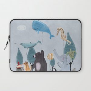 nature parade Computer Cover by bri.buckley - Laptop Sleeve - 13"