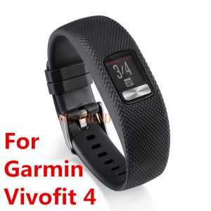 new arrival 10color replacement smart wrist rubber band watchband silicone strap for garmin vivofit 4 vivofit4 wristband