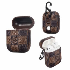 new brand protective case for iphone airpods case iphone wireless headset anti-drop leather airpod protective cover