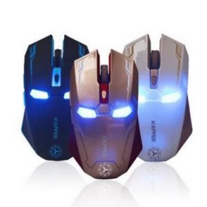 new iron man mouse wireless mouse gaming mouse gamer mute button silent click 800/1200/1600 / 2400dpi adjustable computer mice